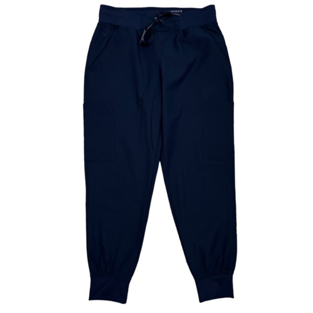Med Couture Insight 6-Pocket Cargo Jogger Navy Scrub Pant Women’s Small Petite